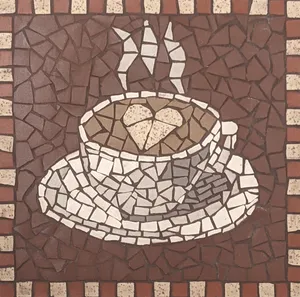 Cappuccino - Keraaminen mosaiikki, 2019