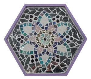 Mandala - Keraaminen mosaiikki, 2025