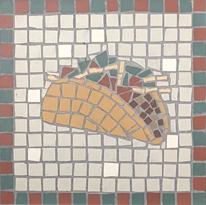 Taco - Keraaminen mosaiikki, 2020