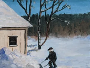 Lumityöt - Akryyli kankaalle, 2024